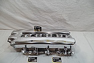 Aluminum V8 Intake Manifold AFTER Chrome-Like Metal Polishing and Buffing Services / Restoration Services and Custom Painting Services 