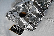 6 Cylinder Aluminum Intake Manifold AFTER Chrome-Like Metal Polishing and Buffing Services / Restoration Services