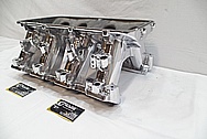 Aluminum V8 Intake Manifold AFTER Chrome-Like Metal Polishing and Buffing Services / Restoration Services