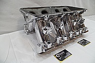 Aluminum V8 Intake Manifold AFTER Chrome-Like Metal Polishing and Buffing Services / Restoration Services