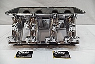 Aluminum V8 Intake Manifold AFTER Chrome-Like Metal Polishing and Buffing Services / Restoration Services