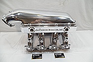 Aluminum V8 Intake Manifold AFTER Chrome-Like Metal Polishing and Buffing Services / Restoration Services