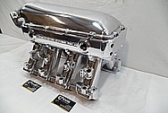Aluminum V8 Intake Manifold AFTER Chrome-Like Metal Polishing and Buffing Services / Restoration Services