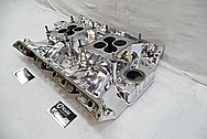 Aluminum V8 Intake Manifold AFTER Chrome-Like Metal Polishing and Buffing Services / Restoration Services