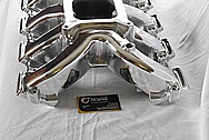 Aluminum V8 Intake Manifold AFTER Chrome-Like Metal Polishing and Buffing Services / Restoration Services