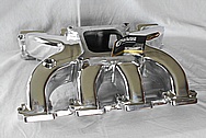 Aluminum V8 Intake Manifold AFTER Chrome-Like Metal Polishing and Buffing Services / Restoration Services