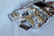 Aluminum V8 Engine Intake Manifold AFTER Chrome-Like Metal Polishing and Buffing Services / Restoration Services