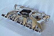 Aluminum V8 Engine Intake Manifold AFTER Chrome-Like Metal Polishing and Buffing Services / Restoration Services