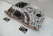 Aluminum Intake Manifold AFTER Chrome-Like Metal Polishing and Buffing Services / Restoration Services