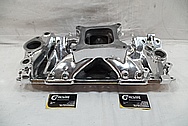 Aluminum Intake Manifold AFTER Chrome-Like Metal Polishing and Buffing Services / Restoration Services