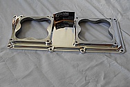 Edelbrock V8 Aluminum Intake Manifold AFTER Chrome-Like Metal Polishing and Buffing Services / Restoration Services