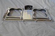 Edelbrock V8 Aluminum Intake Manifold AFTER Chrome-Like Metal Polishing and Buffing Services / Restoration Services