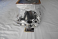 Edelbrock V8 Aluminum Intake Manifold AFTER Chrome-Like Metal Polishing and Buffing Services / Restoration Services