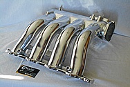 Aluminum Intake Manifold AFTER Chrome-Like Metal Polishing and Buffing Services / Restoration Services