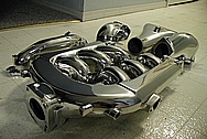 Aluminum Intake Manifold AFTER Chrome-Like Metal Polishing and Buffing Services