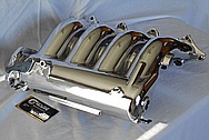 Aluminum Intake Manifold AFTER Chrome-Like Metal Polishing and Buffing Services / Restoration Services