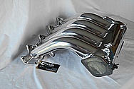 Aluminum Intake Manifold AFTER Chrome-Like Metal Polishing and Buffing Services / Restoration Services