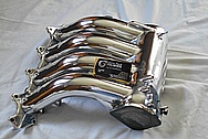 Aluminum Intake Manifold AFTER Chrome-Like Metal Polishing and Buffing Services / Restoration Services