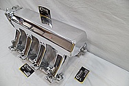 Aluminum Edelbrock Intake Manifold AFTER Chrome-Like Metal Polishing and Buffing Services / Restoration Services