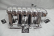 Aluminum Intake Manifold AFTER Chrome-Like Metal Polishing and Buffing Services / Restoration Services