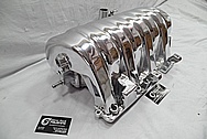 Aluminum Intake Manifold AFTER Chrome-Like Metal Polishing and Buffing Services / Restoration Services