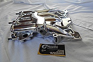 Aluminum Intake Manifold for Mozda RX7 AFTER Chrome-Like Metal Polishing and Buffing Services / Restoration Services