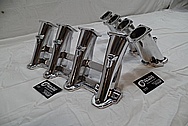 Aluminum Intake Manifold Runners AFTER Chrome-Like Metal Polishing and Buffing Services / Restoration Services