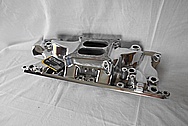 Aluminum Intake Manifold AFTER Chrome-Like Metal Polishing and Buffing Services / Restoration Services