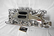 Aluminum Intake Manifold AFTER Chrome-Like Metal Polishing and Buffing Services / Restoration Services