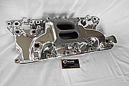 Aluminum Intake Manifold AFTER Chrome-Like Metal Polishing and Buffing Services / Restoration Services