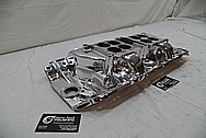 Edelbrock Aluminum Intake Manifold AFTER Chrome-Like Metal Polishing and Buffing Services / Restoration Services