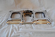 Edelbrock Street Tunnel Ram Aluminum Intake Manifold AFTER Chrome-Like Metal Polishing and Buffing Services / Restoration Services 