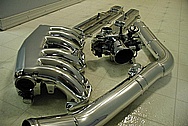 Toyota Supra 2JZGTE Aluminum Intake Manifold AFTER Chrome-Like Metal Polishing and Buffing Services