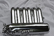 Dodge Avenger V6 Aluminum Intake Manifold AFTER Chrome-Like Metal Polishing and Buffing Services