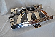 Aluminum Intake Manifold AFTER Chrome-Like Metal Polishing and Buffing Services / Restoration Services 