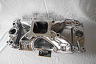 GM Aluminum Intake Manifold AFTER Chrome-Like Metal Polishing and Buffing Services / Restoration Services