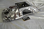 GM Aluminum Intake Manifold AFTER Chrome-Like Metal Polishing and Buffing Services / Restoration Services