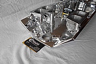 Big Block Chevy Ram Jet Lower Intake Manifold AFTER Chrome-Like Metal Polishing and Buffing Services / Restoration Services