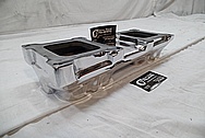 Aluminum High Rise V8 Intake Manifold AFTER Chrome-Like Metal Polishing and Buffing Services / Restoration Services