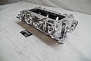 Aluminum High Rise V8 Intake Manifold AFTER Chrome-Like Metal Polishing and Buffing Services / Restoration Services