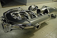 Aluminum Intake Manifold AFTER Chrome-Like Metal Polishing and Buffing Services