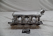 Aluminum 4 Cylinder Intake Manifold AFTER Chrome-Like Metal Polishing and Buffing Services / Restoration Services 