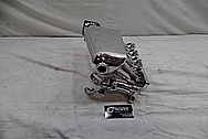 Aluminum 4 Cylinder Intake Manifold AFTER Chrome-Like Metal Polishing and Buffing Services / Restoration Services 