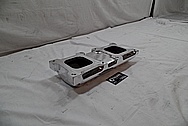 Weiand Aluminum Intake Manifold AFTER Chrome-Like Metal Polishing - Aluminum Polishing