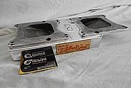 Flathead Speed Aluminum Blower Intake Manifold AFTER Chrome-Like Metal Polishing - Aluminum Polishing