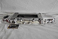 B&M Aluminum Blower Intake Manifold AFTER Chrome-Like Metal Polishing - Aluminum Polishing