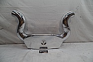 V8 Engine Aluminum Intake Manifold Top Intake Piece AFTER Chrome-Like Metal Polishing - Aluminum Polishing