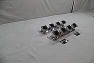 Aluminum Intake Manifold Pieces AFTER Chrome-Like Metal Polishing - Aluminum Polishing