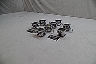 Aluminum Intake Manifold Throttle Body Pieces AFTER Chrome-Like Metal Polishing - Aluminum Polishing 