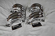 Aluminum Tuned Port Intake Manifold Runners AFTER Chrome-Like Metal Polishing and Buffing Services - Aluminum Polishing